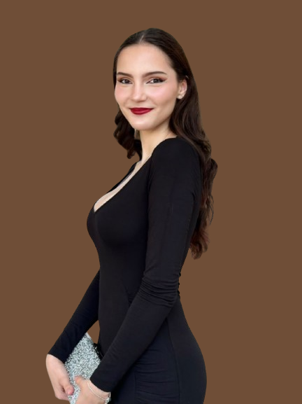 Portrait of Cadence van Rooi, bridesmaid